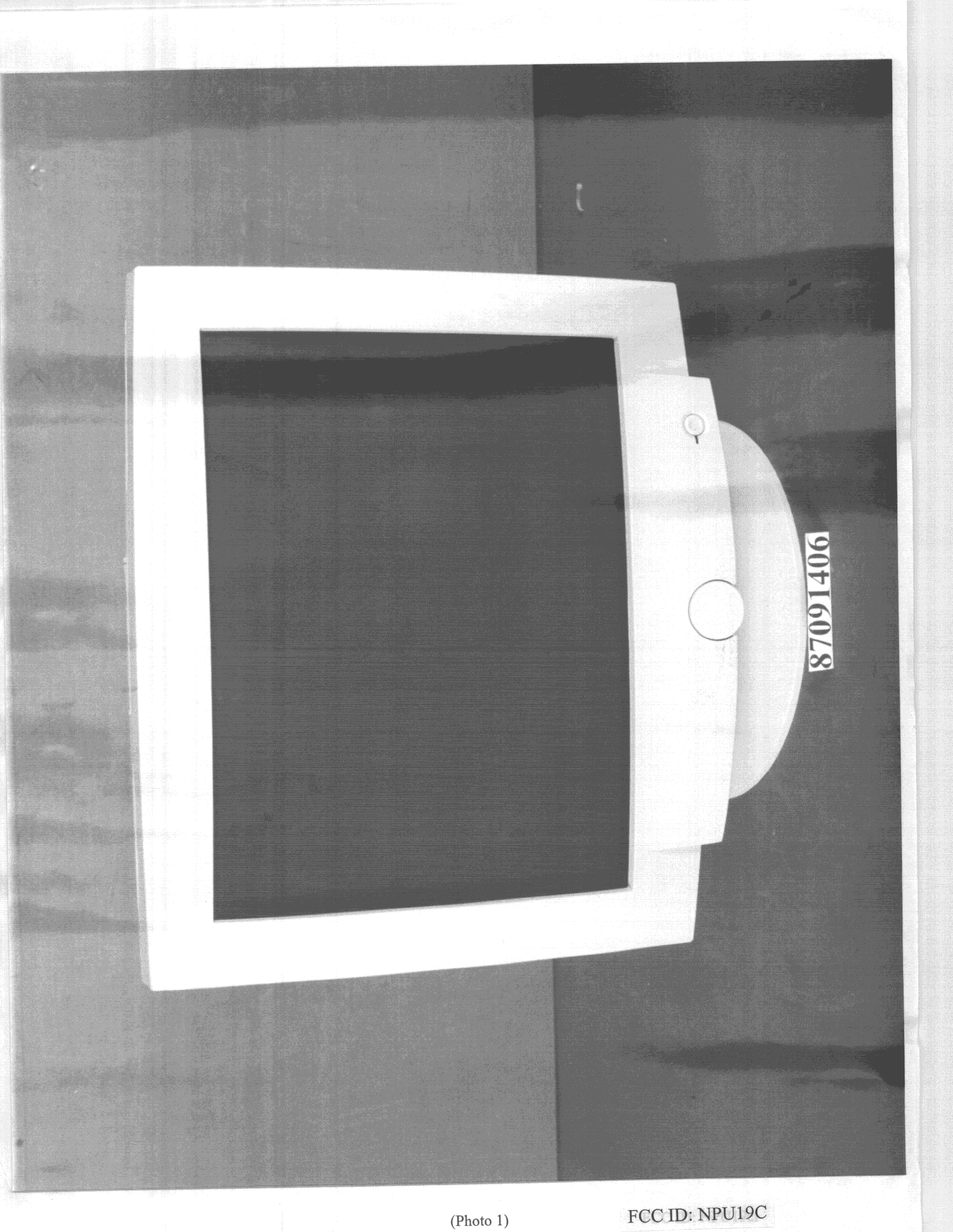 JBP - Part 15 Class B Computing Device Peripheral - FCC ID NPU19C - Ariestec Inc