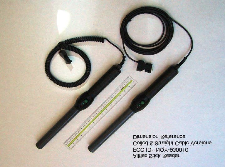 ISO Compatible RFID Stick Reader - FCC ID NQY-930010 - Allflex USA, LLC