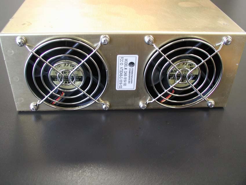 GSM Dual Amplifier Booster/ Combiner - FCC ID NT3DAB-C-1819-100 - Communication Components Inc
