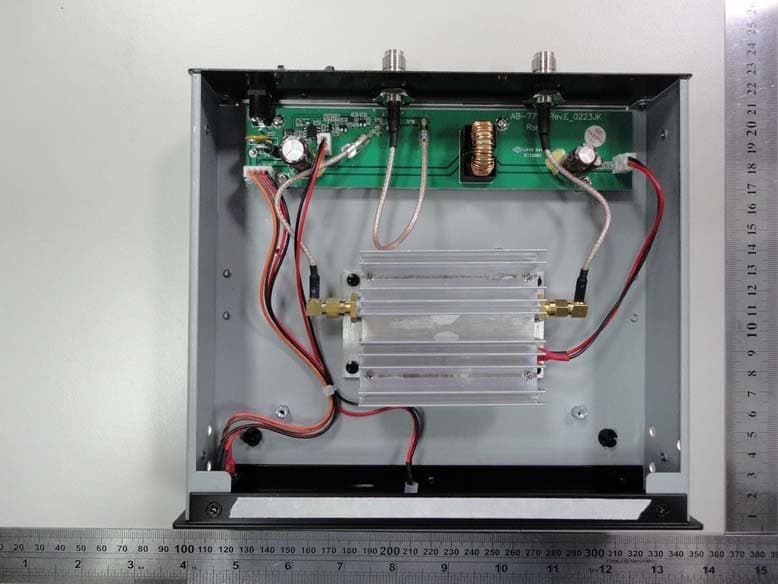 Power Amplifier - FCC ID NTMAB-771T - OKAYO Electronics Co., Ltd.