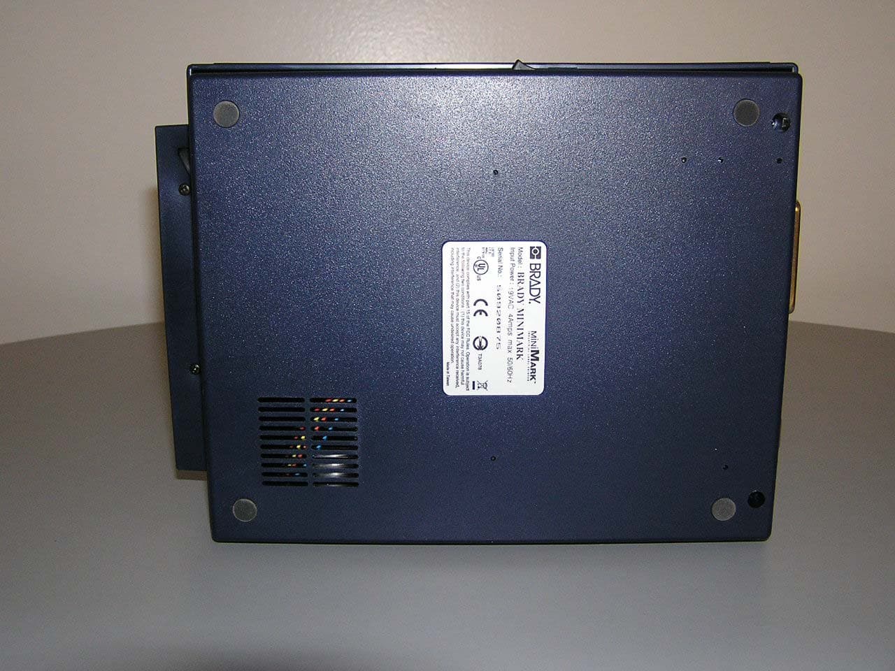 Industrial Printer with RFID - FCC ID NUC-MM001 - Brady Corporation