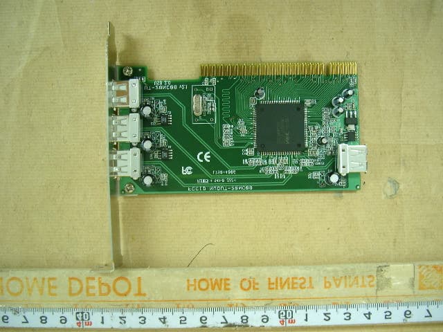 USB 2.0 PCI Card - FCC ID NUOUT-20NC08 - Unixtar Technology