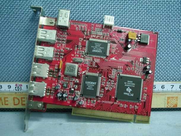 IEEE 1394 and USB Combo Card - FCC ID NUOUT-FU32 - Unixtar Technology
