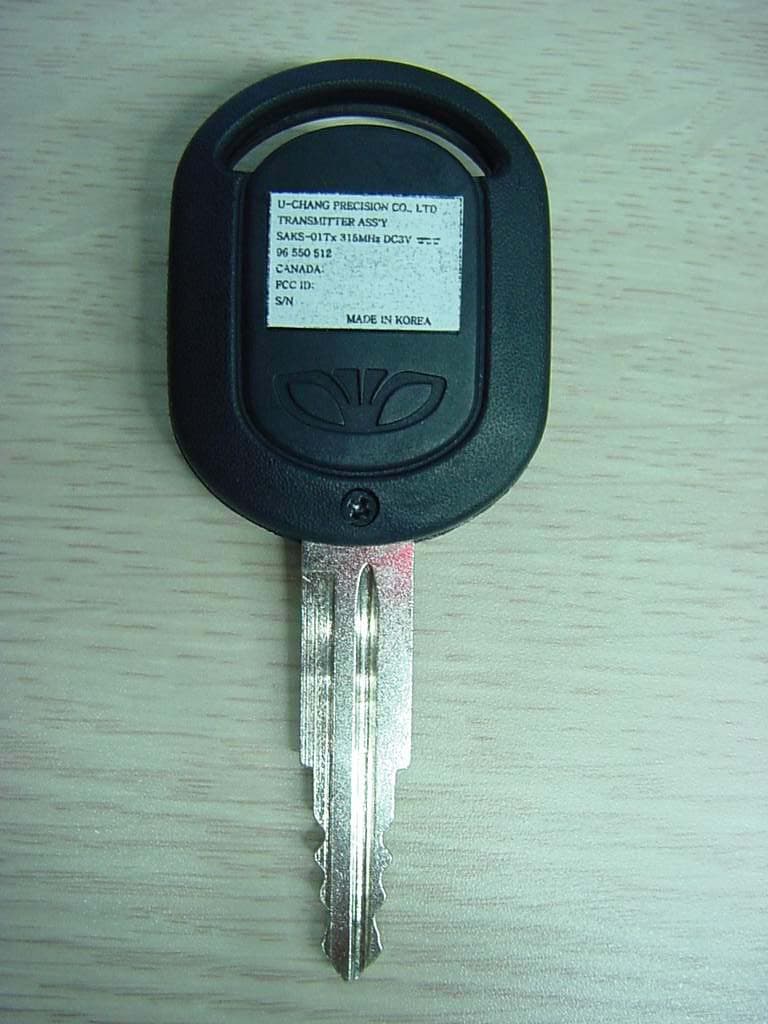 Remote Keyless Entry & ATAS System - FCC ID NYOSAKS-01TX - MOBASE ELECTRONICS CO., LTD.