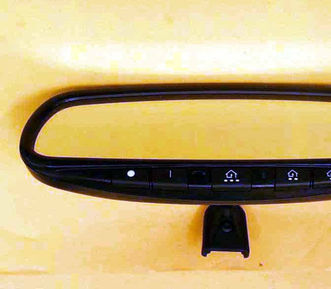 Universal Garage Door Opener in Mirror - FCC ID NZLCTHL3 - Gentex Corporation