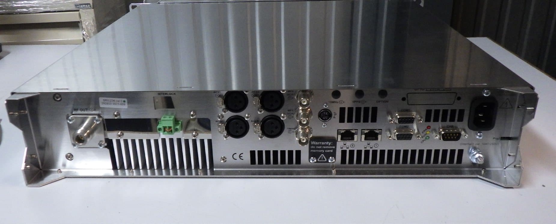 LPFM Broadcast Transmitter - FCC ID O35-AIO0300W - Worldcast Systems, Inc.