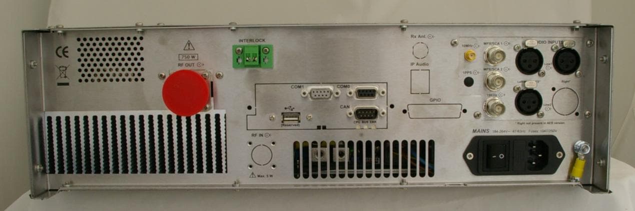 HELIOS FM 750W TRANSMITTER - FCC ID O35-HFM0750W - Worldcast Systems, Inc.