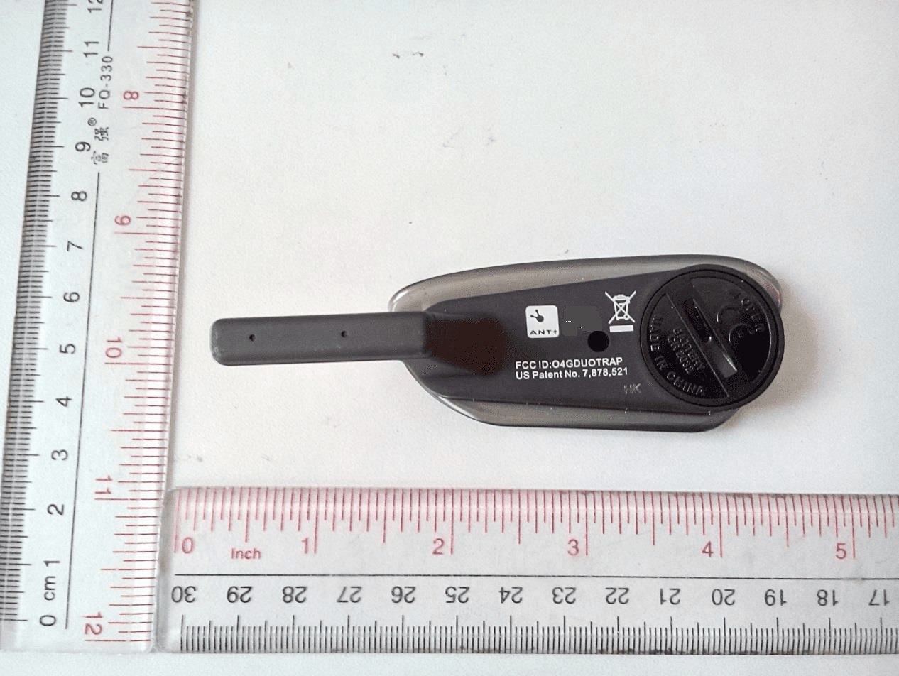 Bike speed and cadence transmitter - FCC ID O4GDTRAP - Dayton Industrial Co., Ltd.