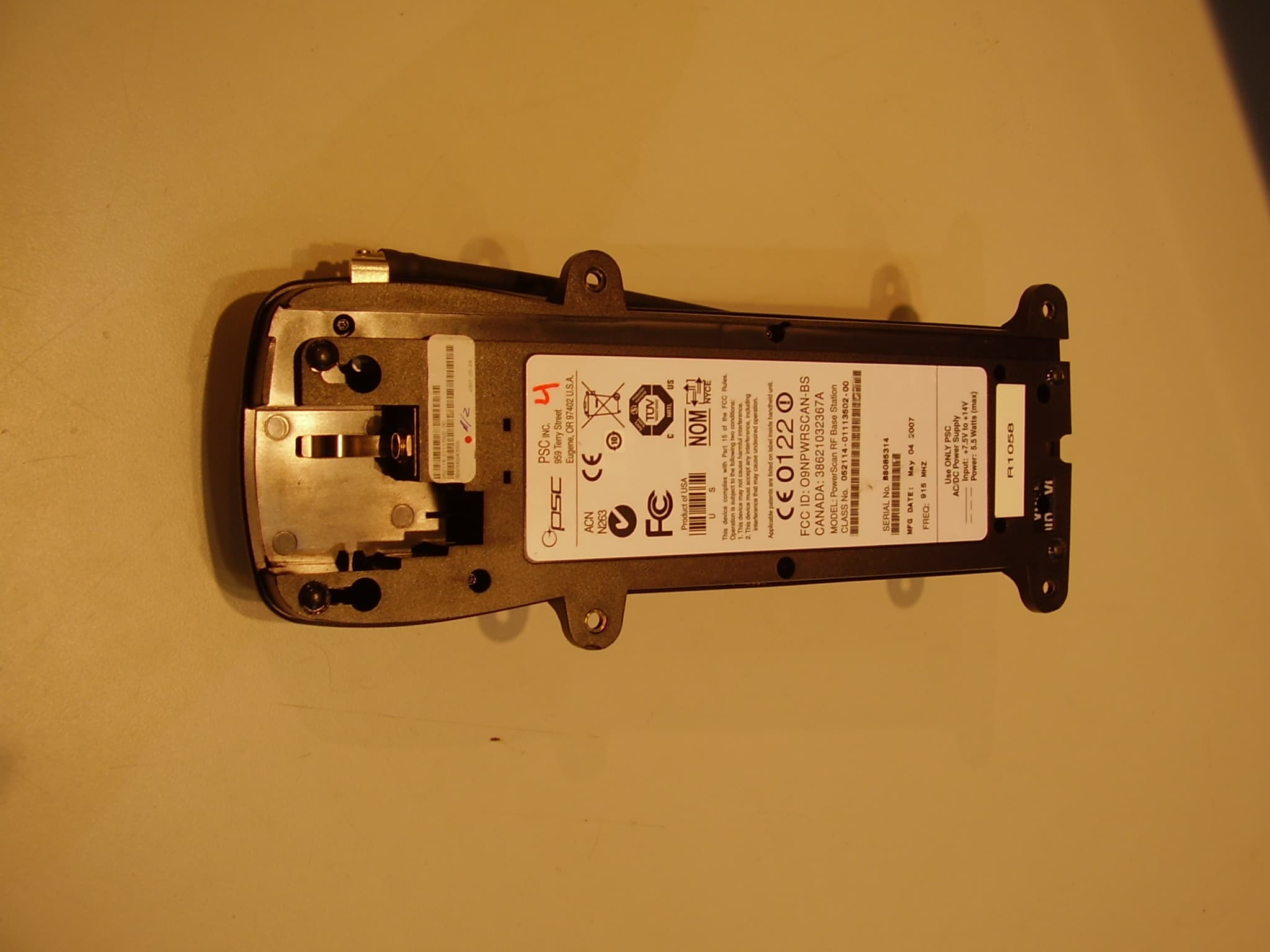 PowerScan RF - FCC ID O9NPSRF915A - Datalogic USA, Inc.