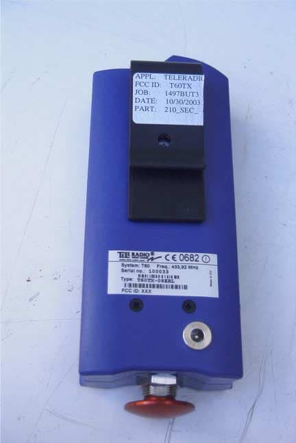 SECURITY TRANSMITTER - FCC ID ONFT60TX-08 - Tele-Radio i Lysekil AB