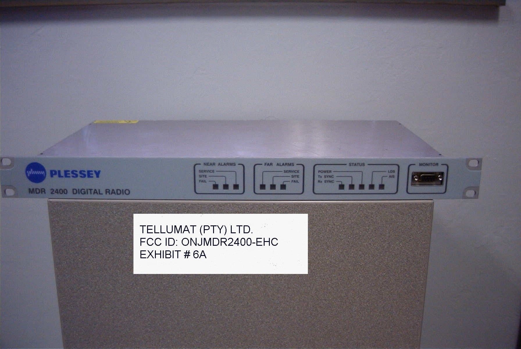 T1 Diplexer System For Wireless Lan - FCC ID ONJMDR2400-EHC - Aviat Networks