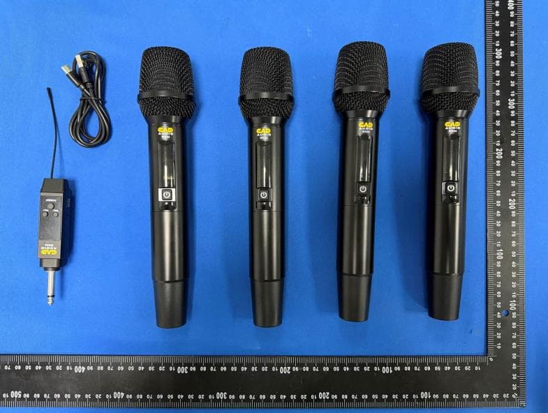 UHF Wireless Transmitter - FCC ID OQ5-WX54 - CAD Audio, LLC