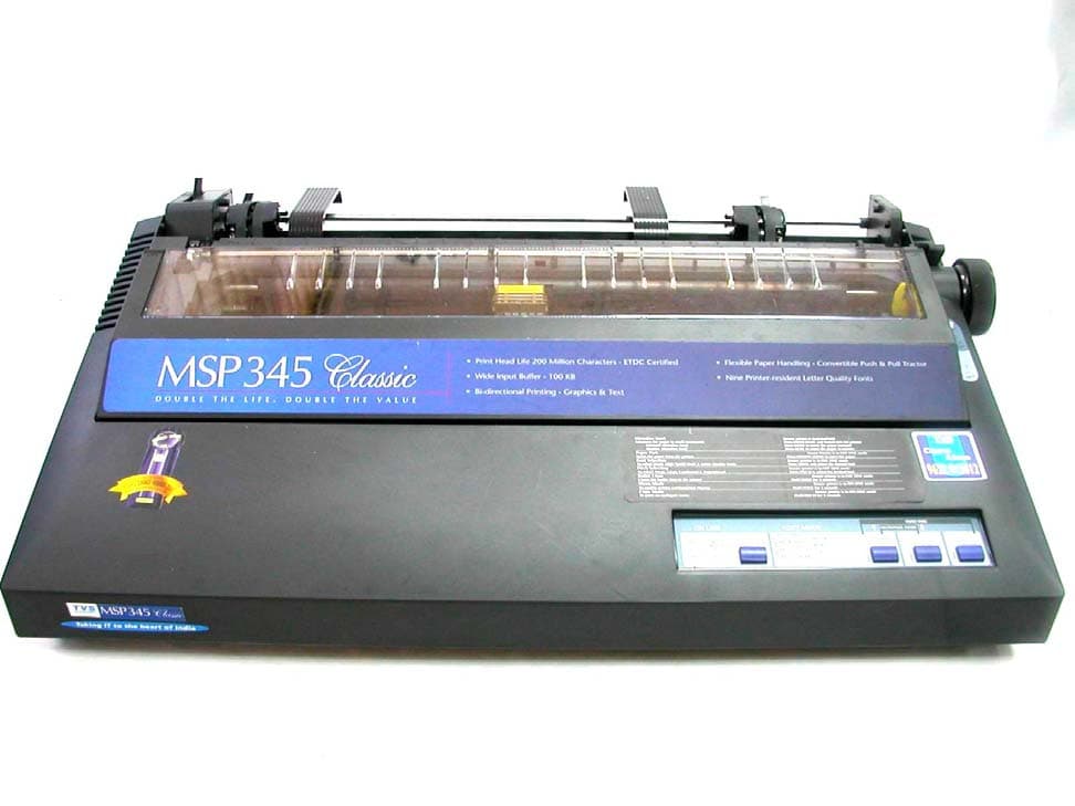 PRINTER - FCC ID OSCMSP345CLASSIC - TVS Electronics Limited