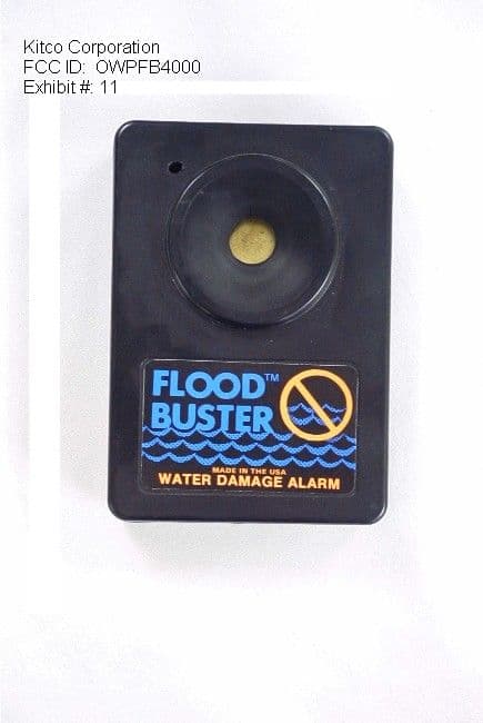 Zone Transmitter - FCC ID OWPFB4000 - Kitco Corporation