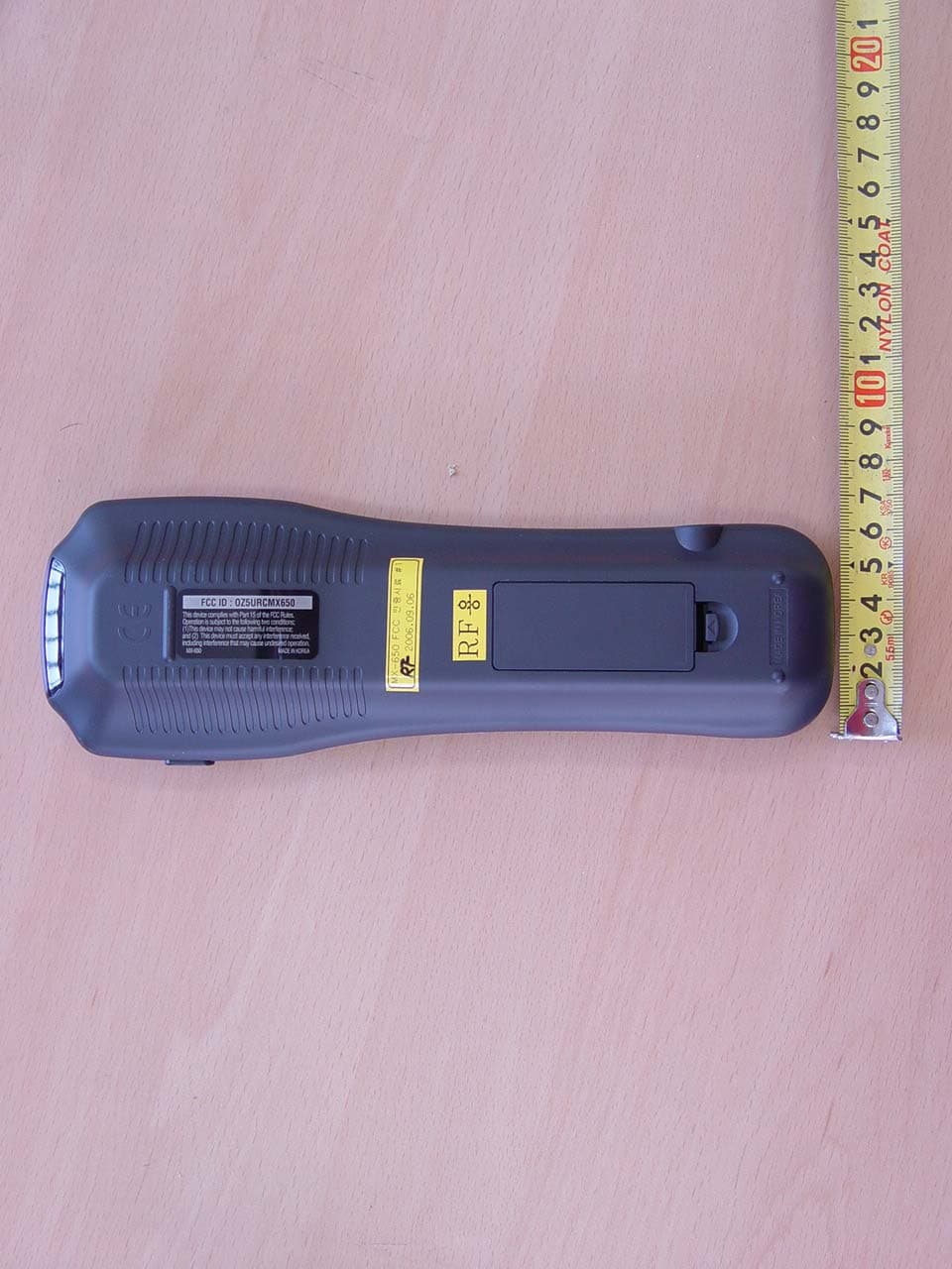 RF REMOTE CONTROLLER - FCC ID OZ5URCMX650 - Ohsung Electronics Co., Ltd.
