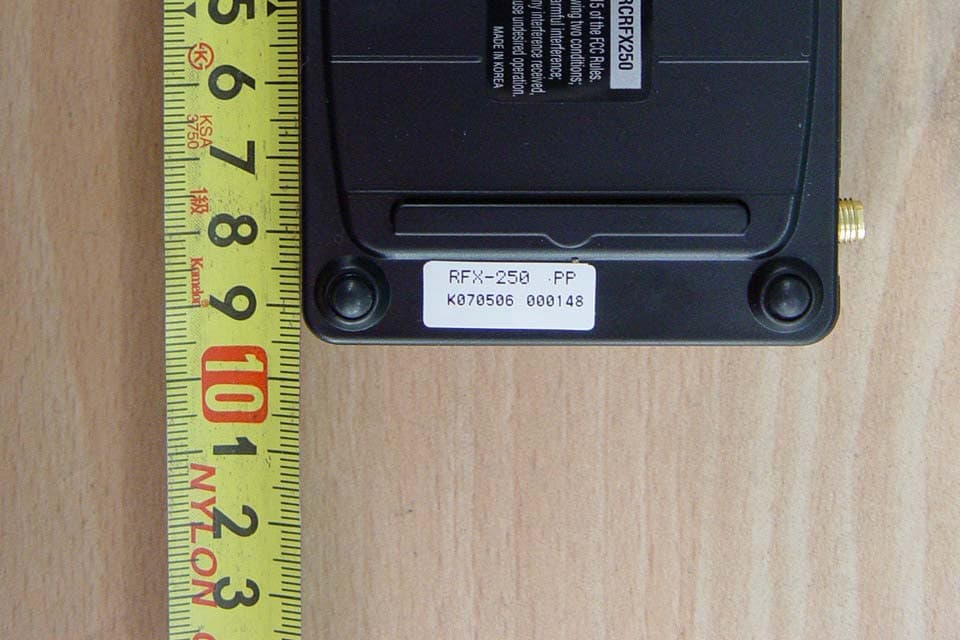 REMOTE CONTROL RECEIVER - FCC ID OZ5URCRFX250 - Ohsung Electronics Co., Ltd.