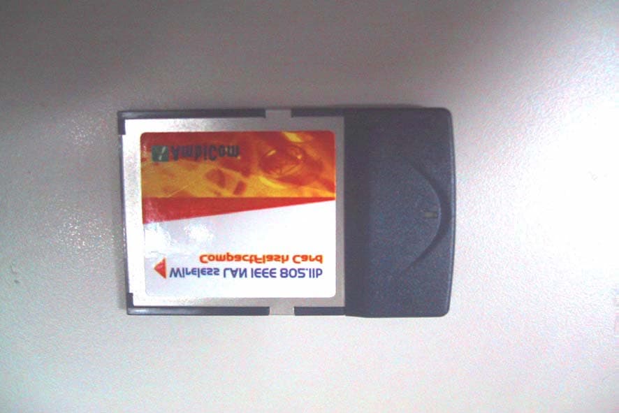 Wave2Net Wireless LAN Compact Flash Card - FCC ID P5T-1100CCF - AmbiCom Holdings, Inc.