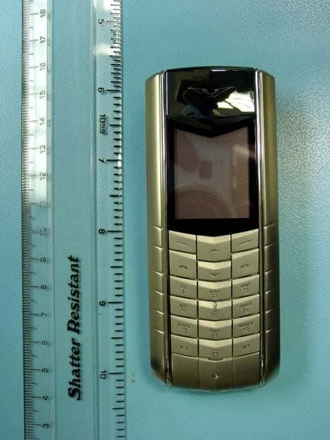 PCS CELLULAR TELEPHONE - FCC ID P7QRHV-5 - Vertu