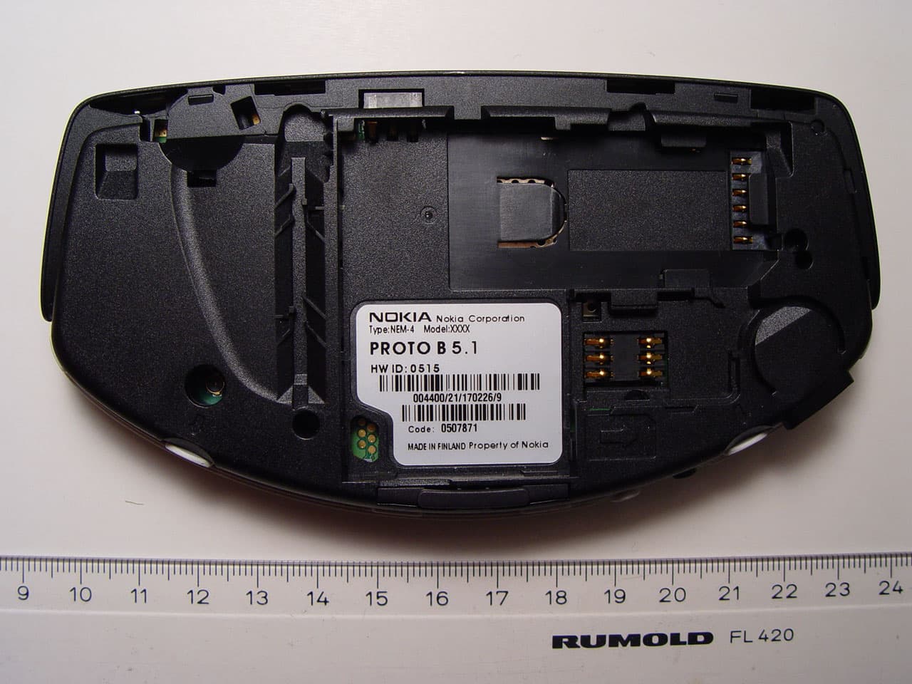 N-Gage Bluetooth Enabled PCS Phone - FCC ID PDN-NEM4 - Microsoft Corporation