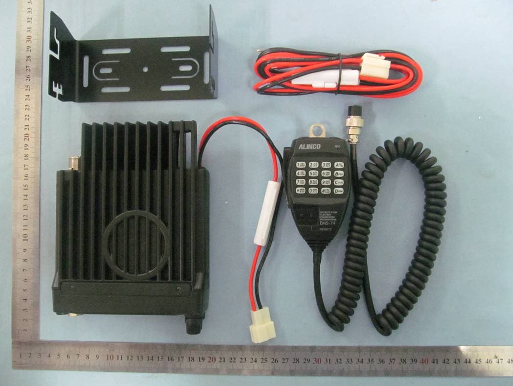 VHF FM MOBILE TRANSCEIVER - FCC ID PH3-DR138 - Alinco Incorporated, Electronics Division