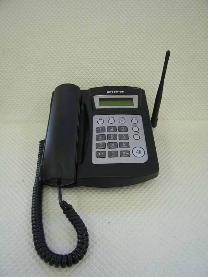 Fixed WLL Phone (PCS CDMA) - FCC ID PH7AXWL1900 - Axesstel Inc