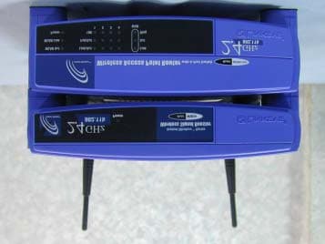 Wireless Router with Booster - FCC ID PKW-WSB24-1 - Cisco-Linksys, LLC
