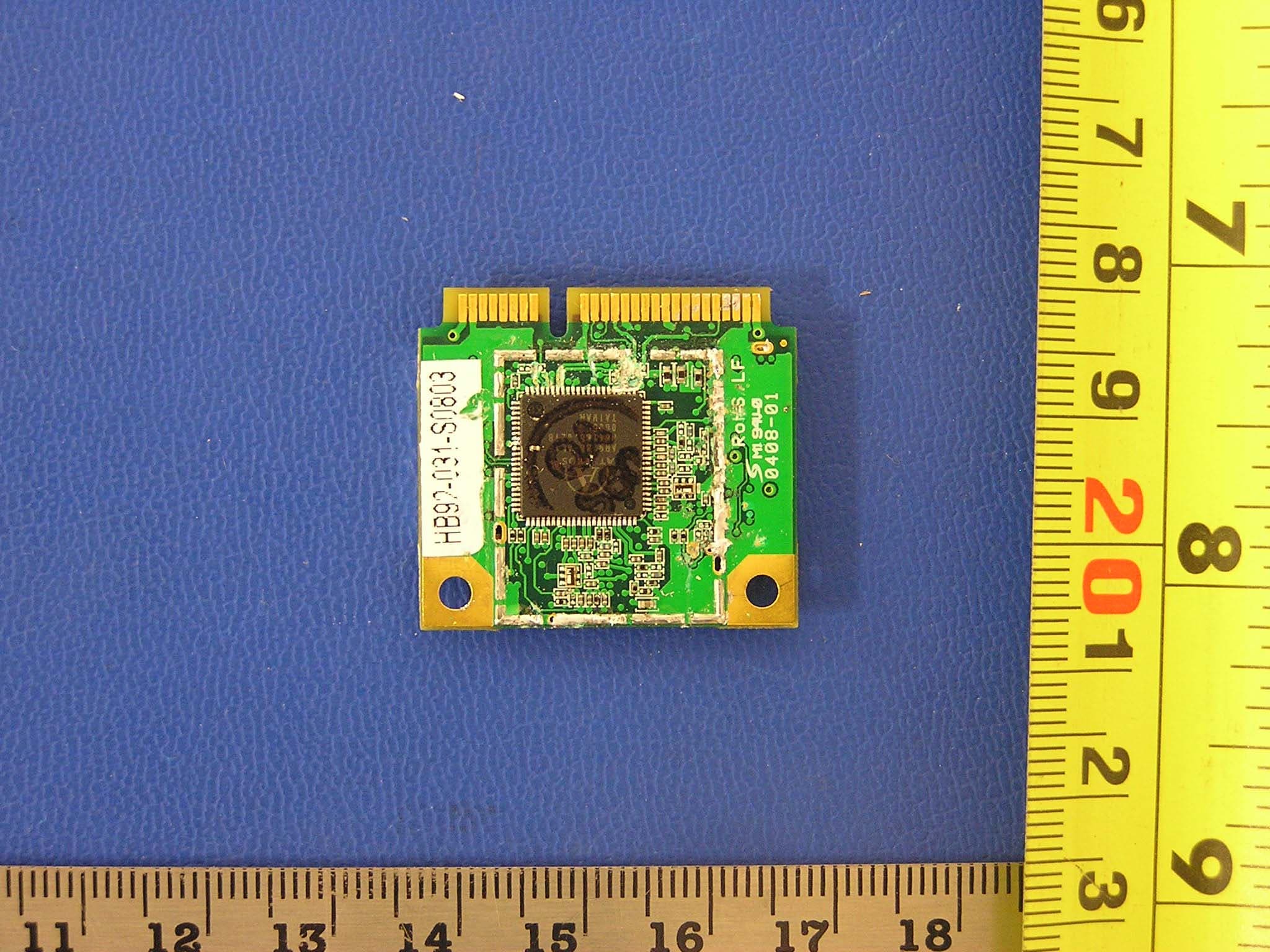 802.11n 2x2 PCIe Minicard - FCC ID PPD-AR5BHB92 - Qualcomm Atheros, Inc.