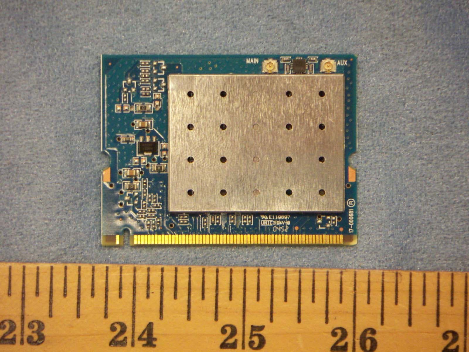 802.11 a/b/g Mini-PCI Module - FCC ID PPD-AR5BMB6 - Qualcomm Atheros, Inc.