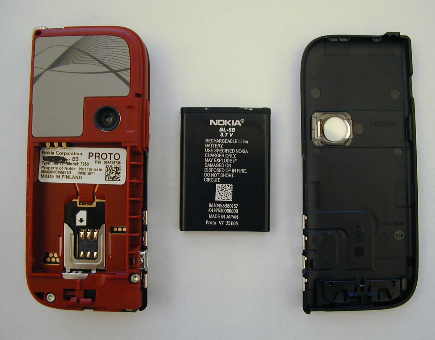 Triband GSM mobile phone - FCC ID PPIRM-17 - Microsoft Corporation