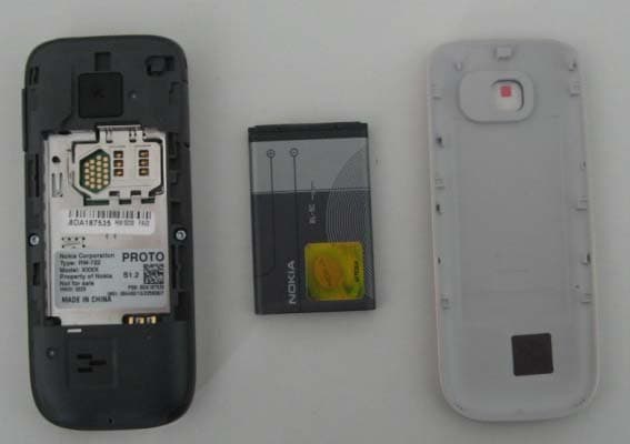 GSM/WCDMA cellular phone w/BT - FCC ID PPIRM-722 - Microsoft Corporation
