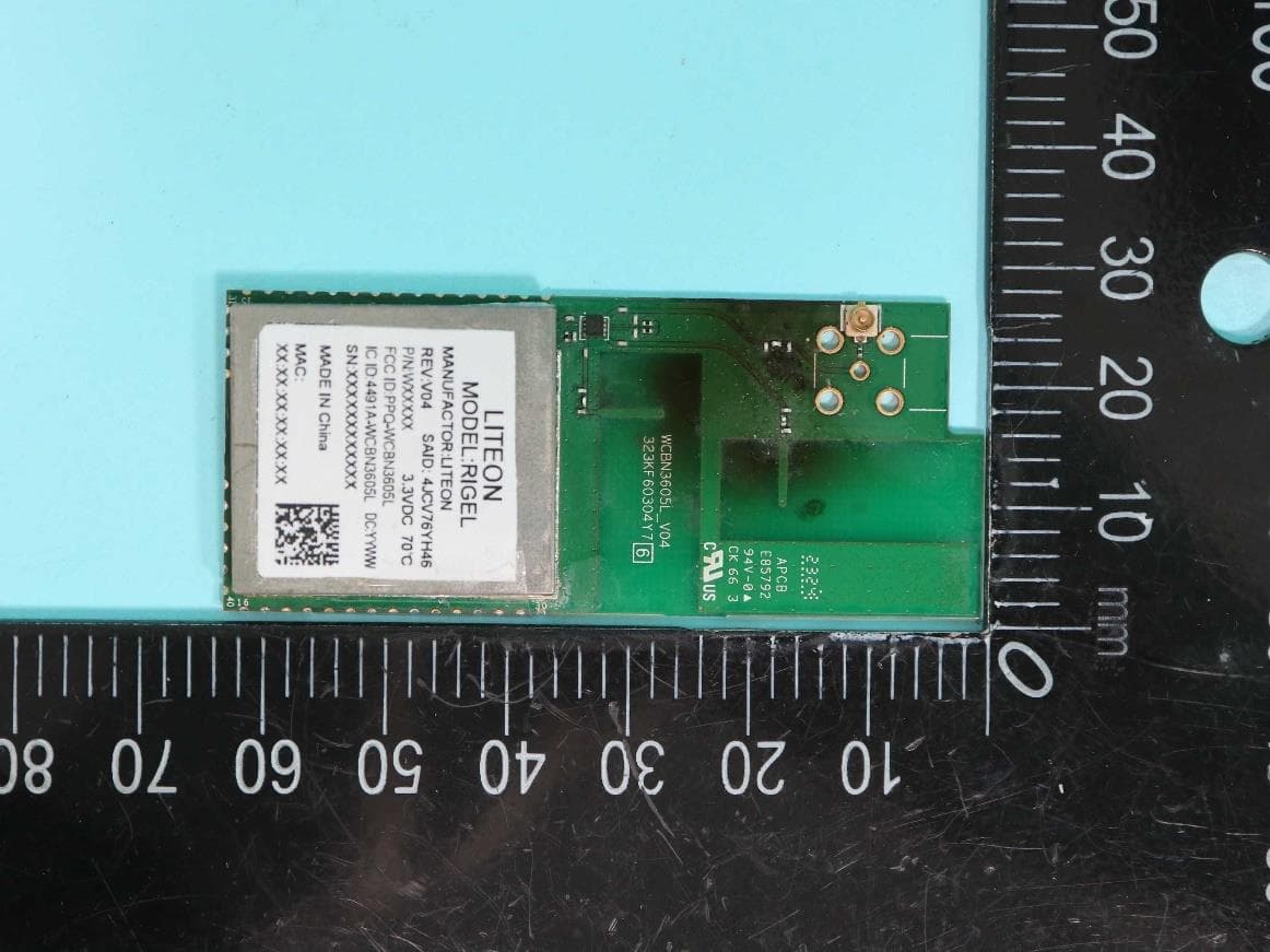 802.11b/g/n 1Tx1R + BT5.0 IOT Combo Module - FCC ID PPQ-WCBN3605L - LITE-ON TECHNOLOGY CORP.