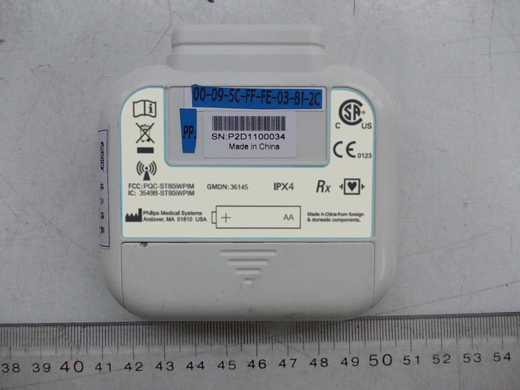 Patient Interface Module - FCC ID PQC-ST80IWPIM - Philips Medical Systems North America Co.