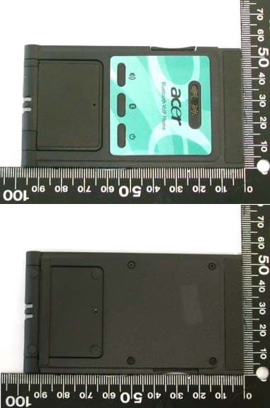 Bluetooth VoIP Phone - FCC ID PU54P1091 - Wistron Corporation