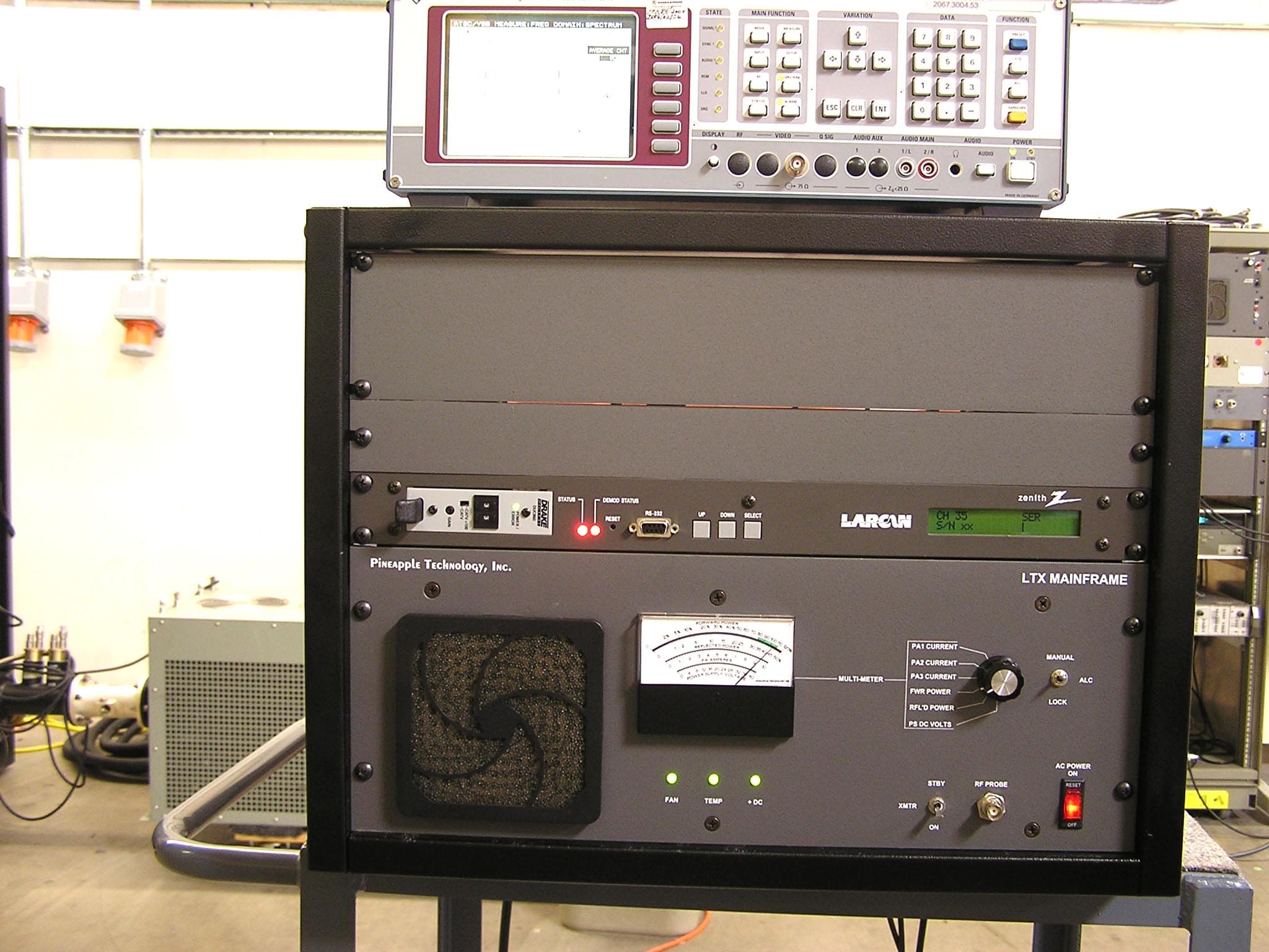 25 WATT ATSC TRANSCODER - FCC ID PW2DTC25U - Pineapple Technology, Inc.