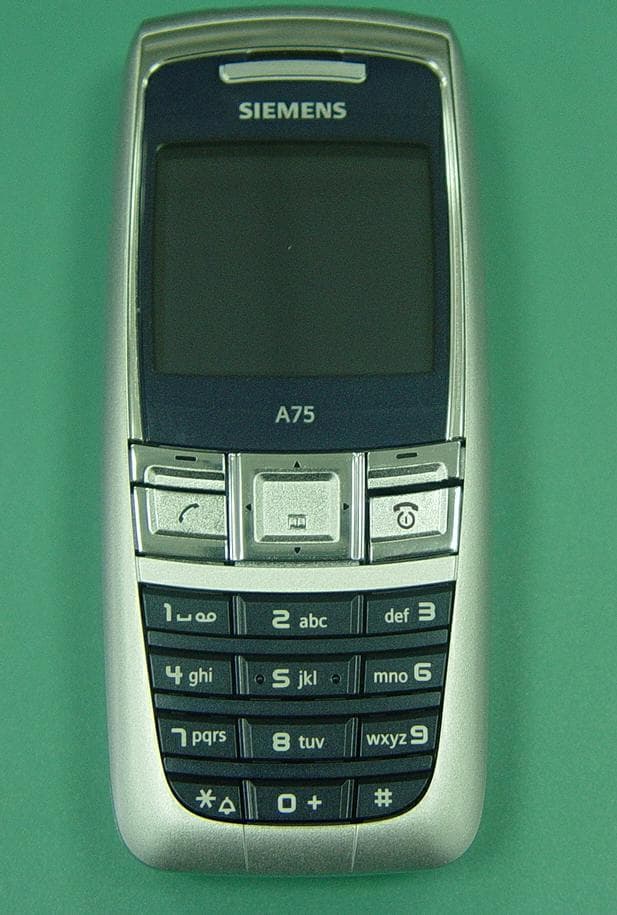 GSM 900/1800/1900 Mobile Phone - FCC ID PWX-A75 - BenQ Mobile GmbH & Co. OHG