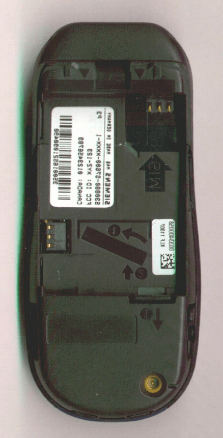 PCS GSM Phone - FCC ID PWX-M46 - BenQ Mobile GmbH & Co. OHG