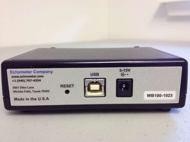 Base unit equipped with 802.15.4 radios - FCC ID Q5Q-WB100 - Echometer Company