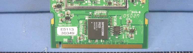 54Mbps 802.11g Wireless LAN MiniPCI Card - FCC ID Q5SWM71 - Fi Win Inc