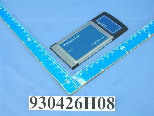 802.11b Wireless PCMCIA Card - FCC ID Q5SWP18 - Fi Win Inc