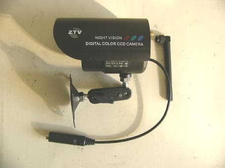 2.4GHz Wireless Camera - FCC ID Q74ZT-906T - Shenzhen ZhongWang Electronic Co., Ltd.