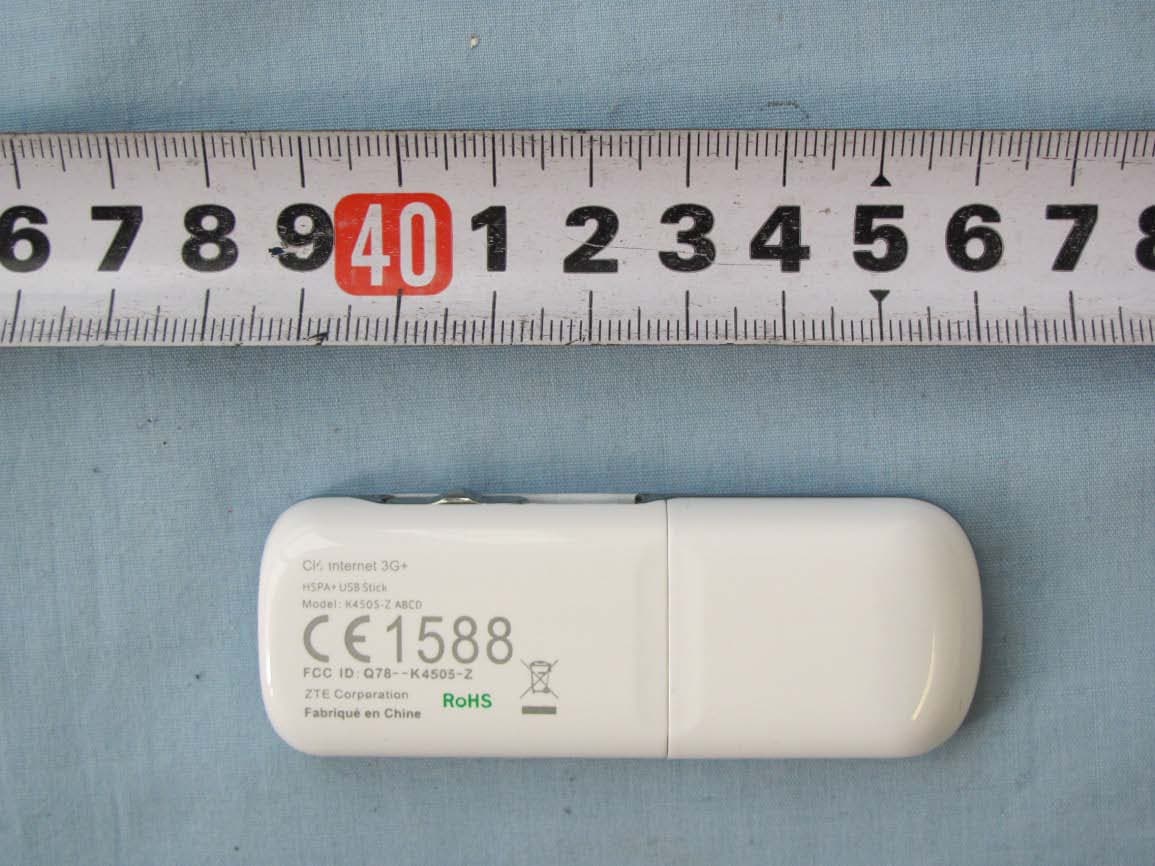 HSPA+ USB Stick - FCC ID Q78--K4505-Z - ZTE Corporation