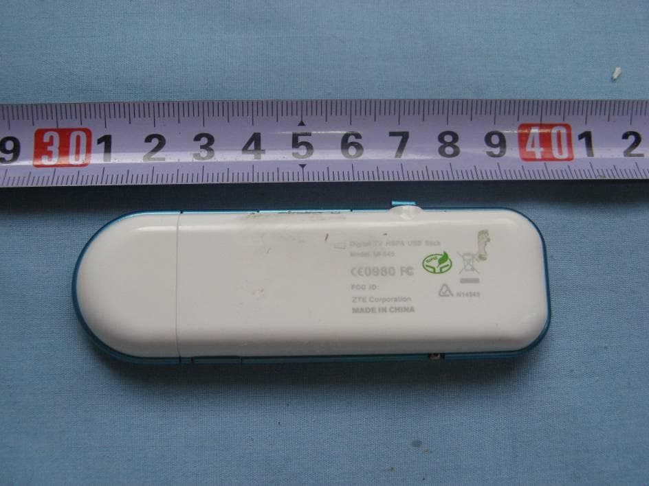 Digital TV HSPA USB Stick - FCC ID Q78-MF645 - ZTE Corporation