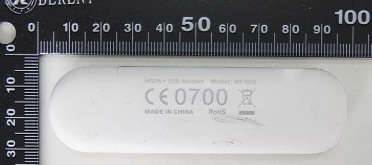 HSPA+ USB Modem - FCC ID Q78-ZTEMF669 - ZTE Corporation