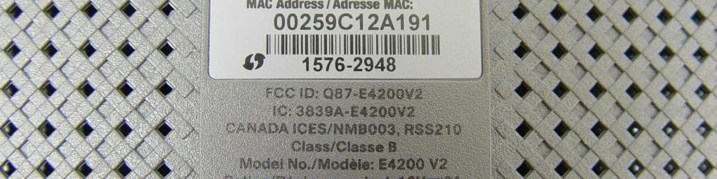 802.11 a/b/g/n AP - FCC ID Q87-E4200V2 - LINKSYS LLC