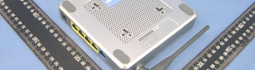Wireless-G Media Storage Router w/SpeedBooster - FCC ID Q87-WRTH54GS - LINKSYS LLC
