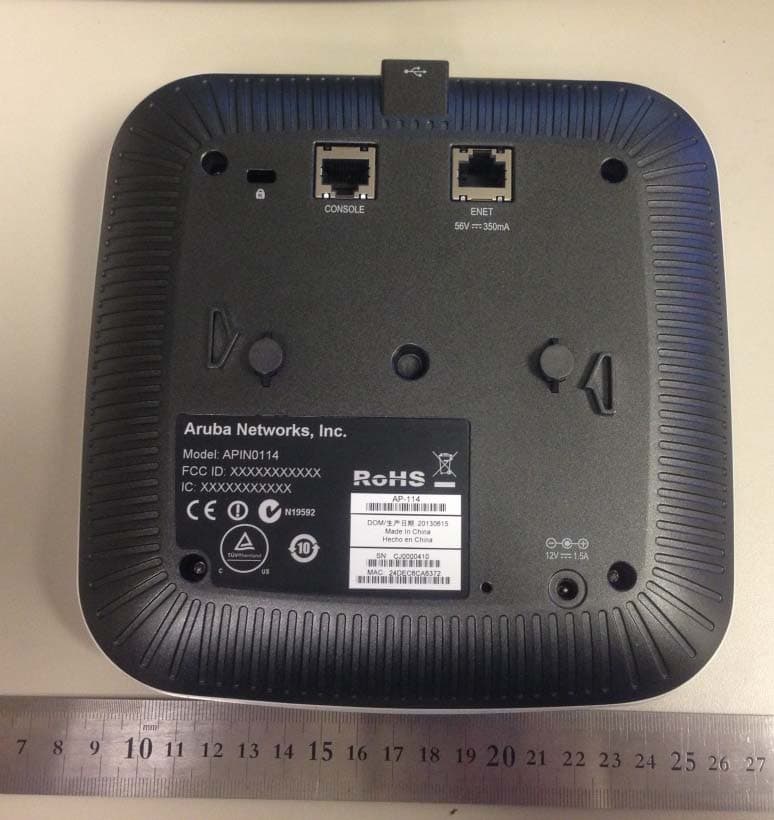 Wireless Access Point - FCC ID Q9DAPIN0114115 - Hewlett Packard Enterprise Company
