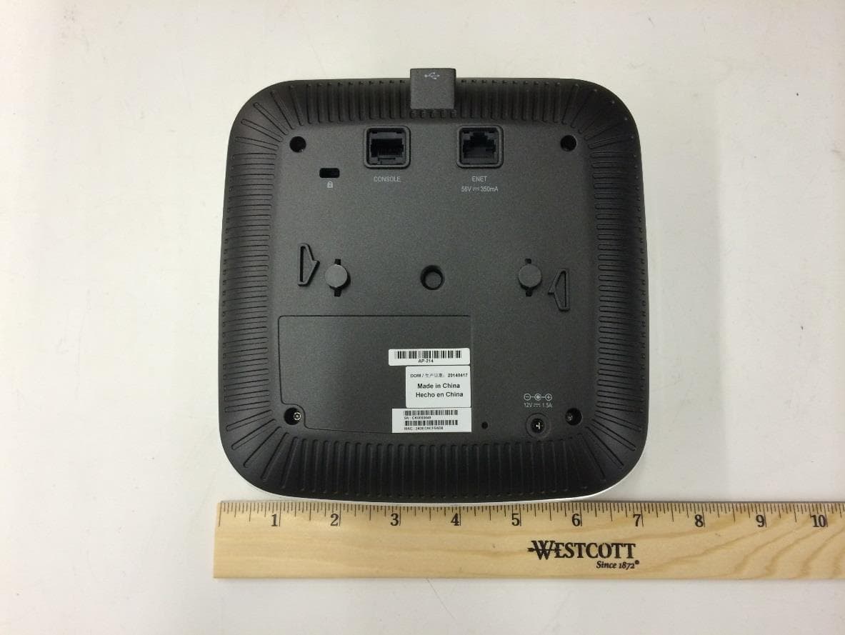 Wireless Access Point - FCC ID Q9DAPIN0214215 - Hewlett Packard Enterprise Company