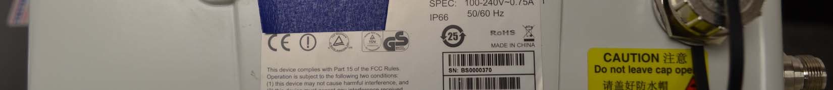 Outdoor 802.11a/b/g/n Access Point - FCC ID Q9DMSR4000DFS - Hewlett Packard Enterprise Company
