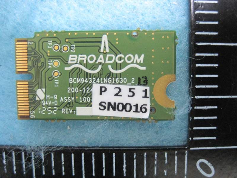802.11a/b/g/n WLAN + Bluetooth Card - FCC ID QDS-BRCM1073 - Broadcom Corporation