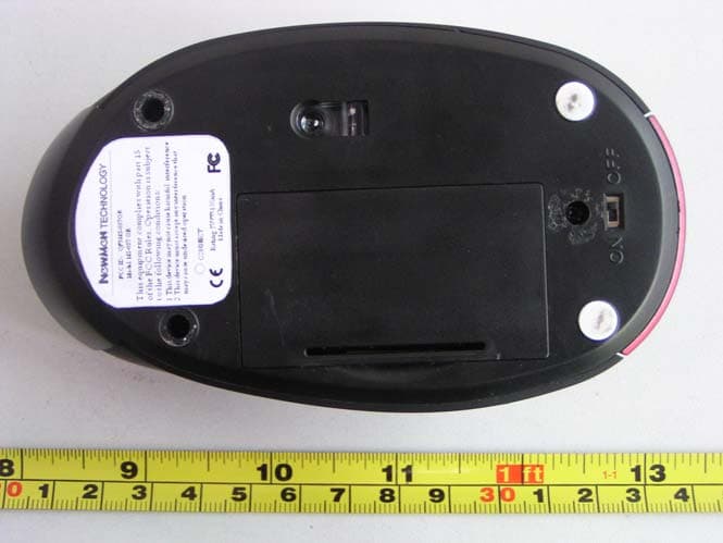 Wireless Mouse - FCC ID QF5MS-037OR - Newmen Technology Corp., Ltd.
